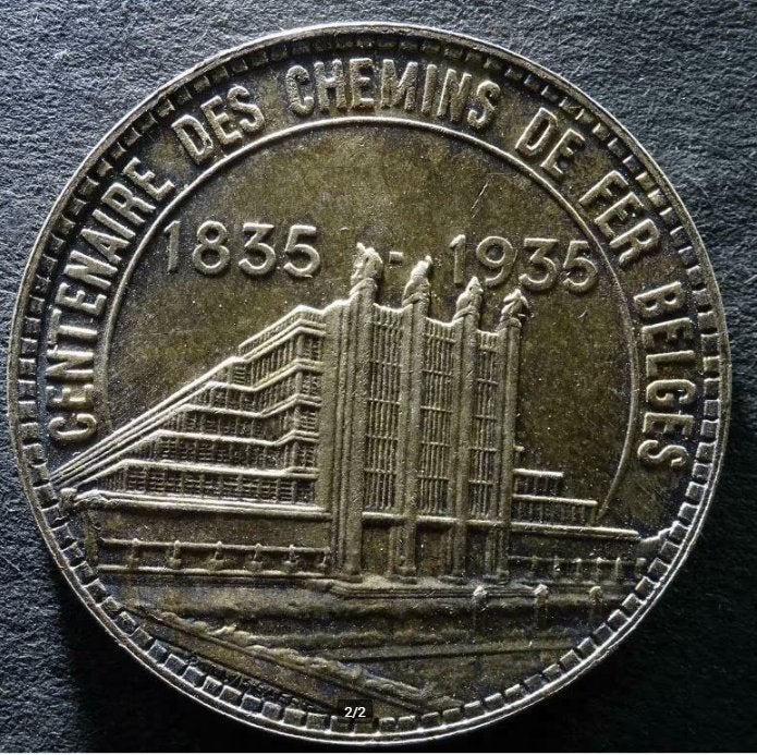 4 Pièces argent de 1935 50 Francs Belgique, Postzegels en Munten, Munten | België, Ophalen, Setje, Zilver, Zilver