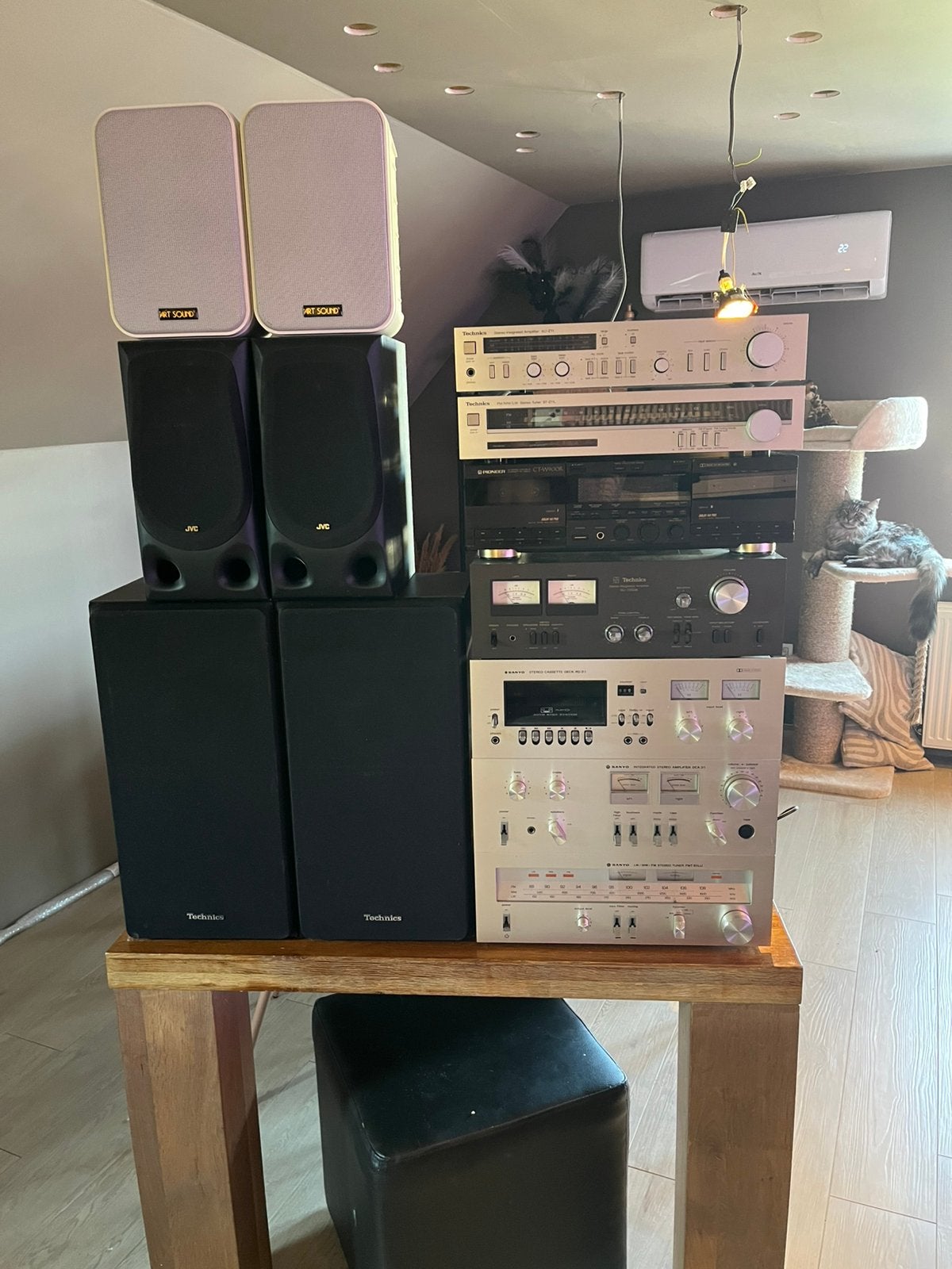 Grote verzameling stereoketens/speakers, Ophalen, Speakers, Pioneer