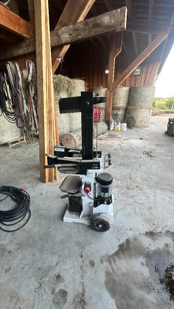 Fendeuse Lumag HOS10 + rallonge 40m 380A, Jardin & Terrasse, Fendeuses, Électrique, Lumag, Comme neuf, Enlèvement