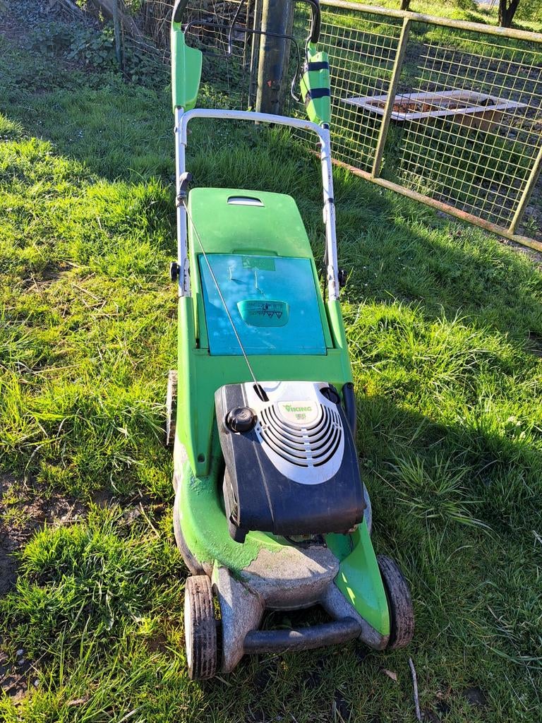 Tondeuse Viking, Ophalen, Gebruikt, Opvangbak, Benzine-grasmaaier
