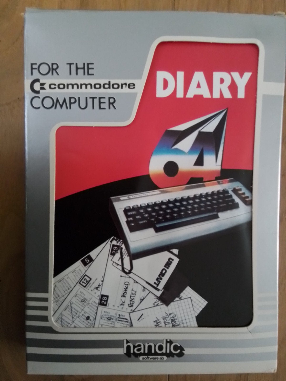 Diary pour Commodore 64 en anglais, Enlèvement