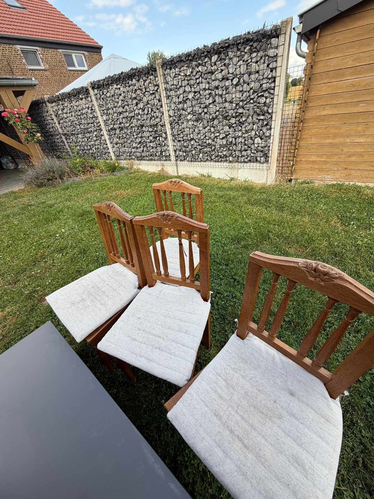 table chaisse, Jardin & Terrasse, Enlèvement, Comme neuf