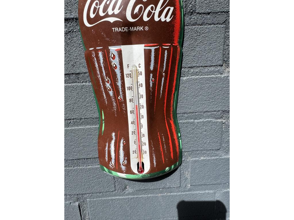 Oude Coca Cola reclame thermometer