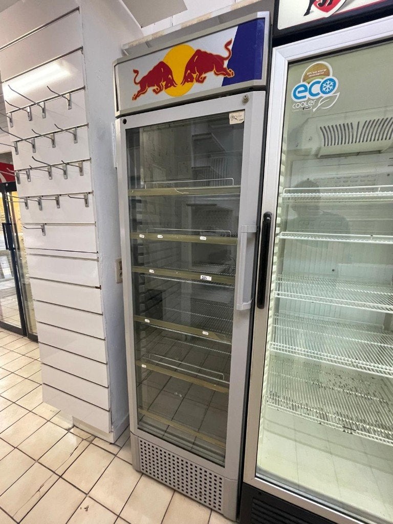 Frigo vitrine professionnel Liebherr Red Bull – 368L, Articles professionnels, Enlèvement, Utilisé, Refroidissement et Congélation