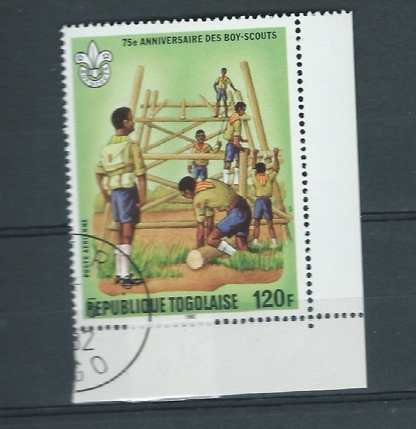 TOGO, Verzenden, Overige landen, Gestempeld
