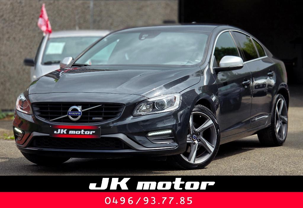 VOLVO S60  R-Design      04/2016 - 120.000km, Autos, Volvo, Cuir et Alcantara, Achat, Entreprise, Garantie prolongée