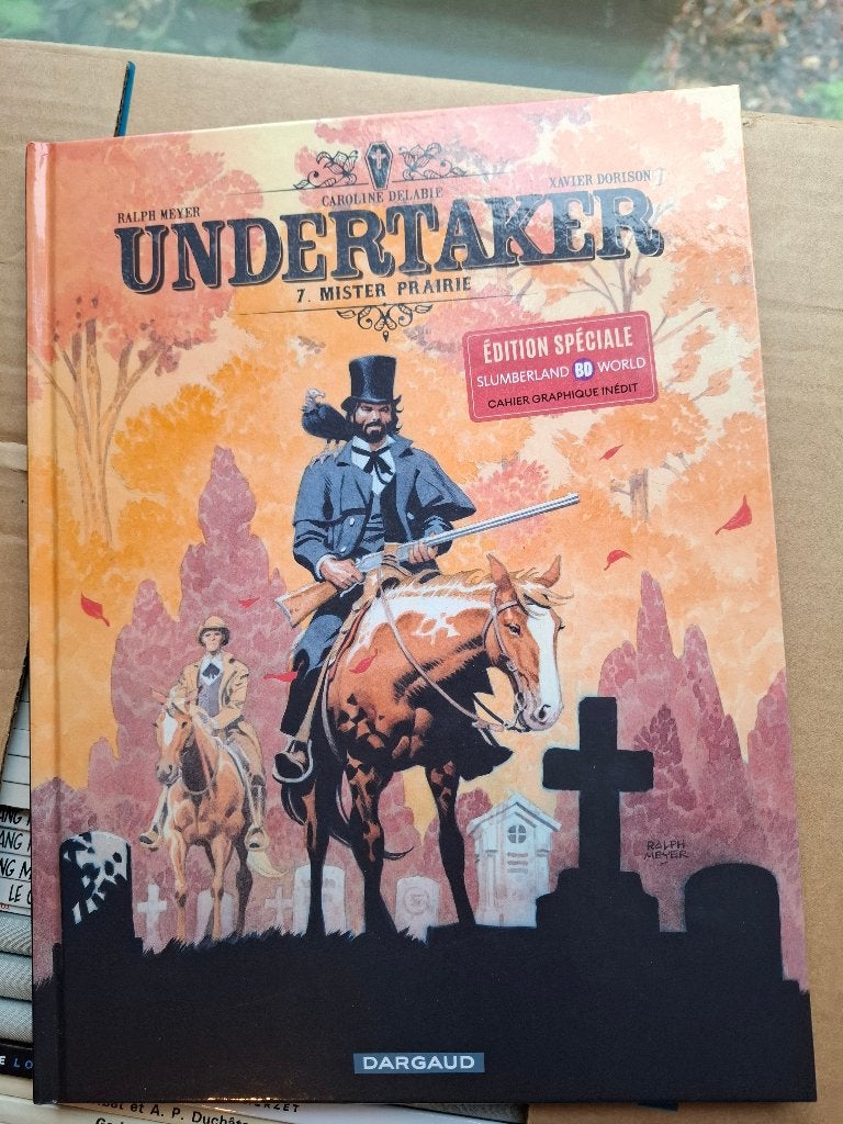 TL UNDERTAKER TOME 7 MISS PRAIRIE TIRAGE SLUMBERLAND BD WORL, Livres, Une BD, Enlèvement ou Envoi, Comme neuf