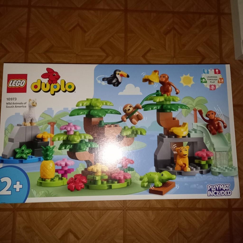 Duplo set 10973 - Wilde dieren van Zuid-Amerika, Kinderen en Baby's, Speelgoed | Duplo en Lego, Ophalen, Overige thema's, Nieuw