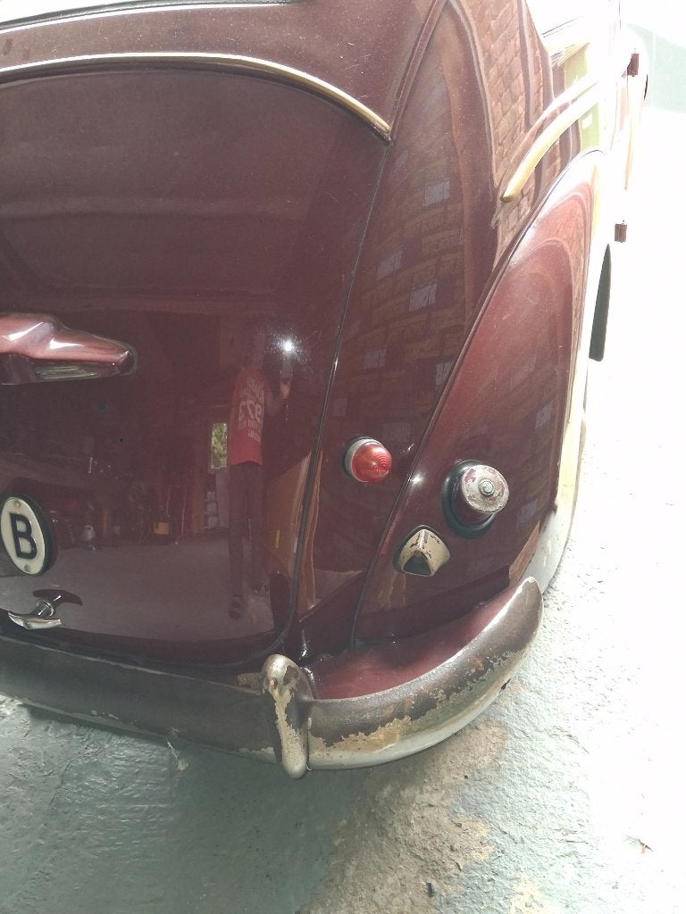 Tres rare Ford Taunus Buckel 1950, foto 9