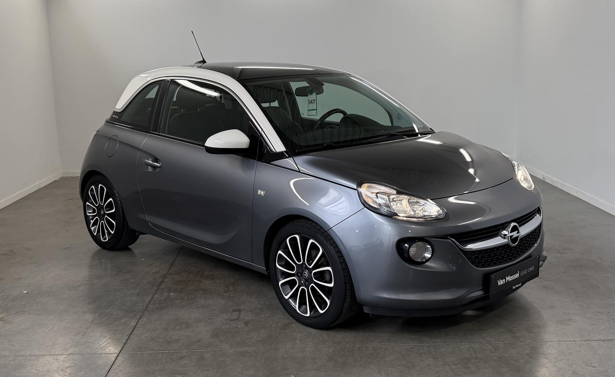 Opel Adam 1.2 51kW Adam, Auto's, Voorwielaandrijving, 4 zetels, Gebruikt, Zwart