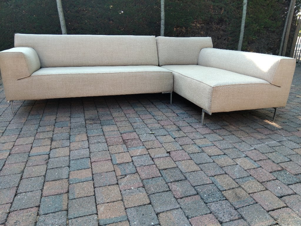 hoekzetel in prima staat 275x185 cm, Ophalen, Zo goed als nieuw