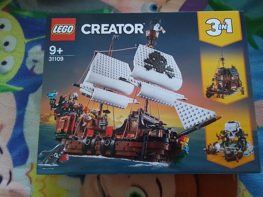 bateau pirate Lego Creator, Enlèvement ou Envoi, Lego, Ensemble complet, Non ouvert/scellé