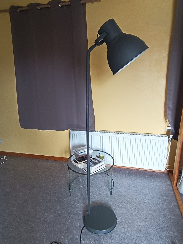 Lampe de salon -Lampadaire, Ophalen, Zo goed als nieuw, Metaal, 150 tot 200 cm