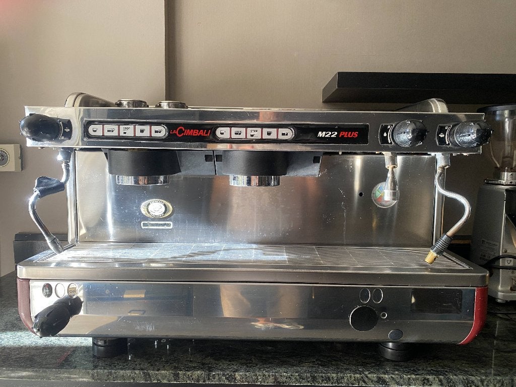Professionelle espresso machine, Ophalen, Gebruikt