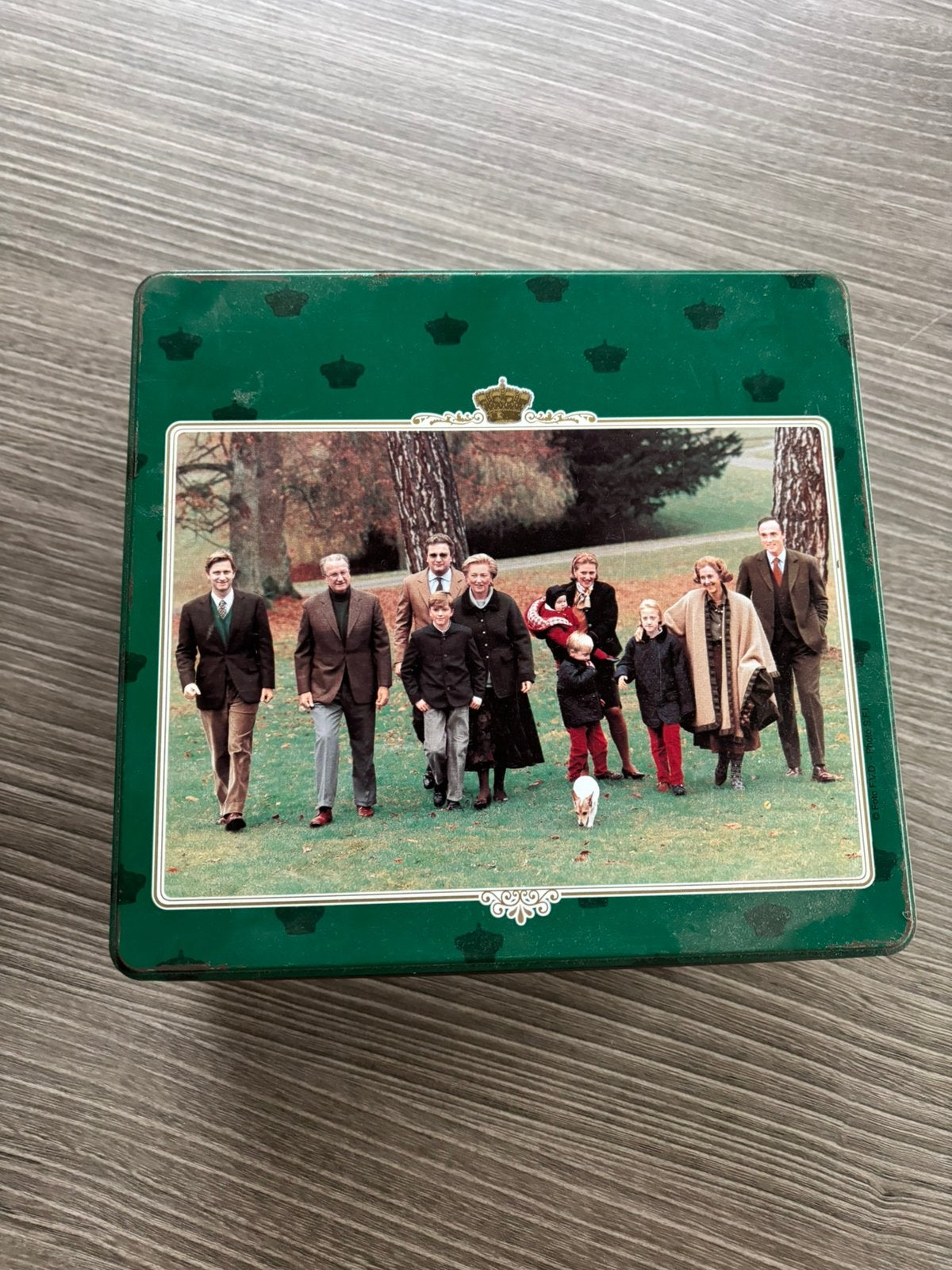 Delacre koekendoos koningshuis pré 2000, Ophalen of Verzenden, Zo goed als nieuw