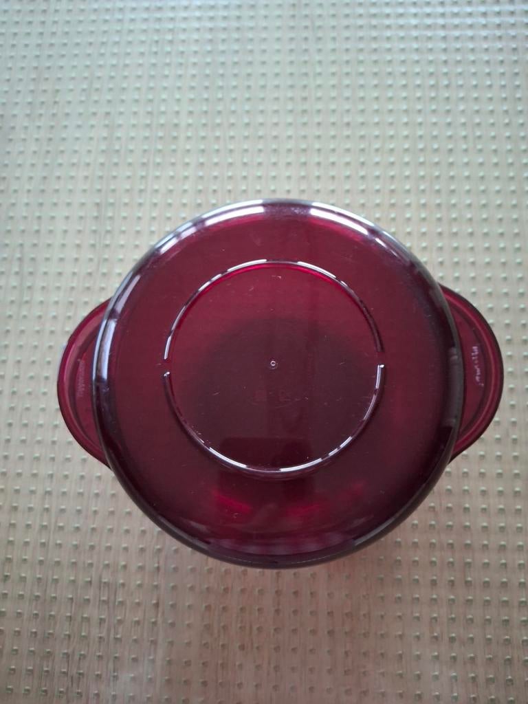 Tupperware microgolf kom 2.25 liter rood, Huis en Inrichting, Keuken | Tupperware, Ophalen of Verzenden, Gebruikt, Rood, Overige typen