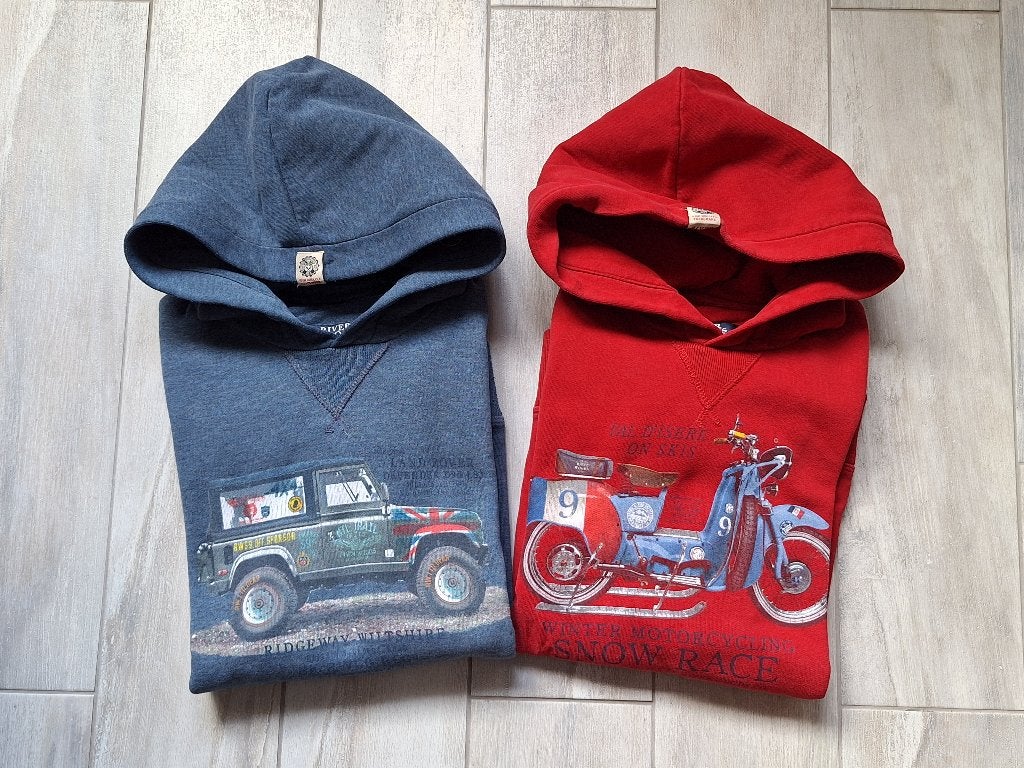 ★ M164 - Trui met kap River Woods, Garçon, River Woods, Enlèvement ou Envoi, Pull ou Veste
