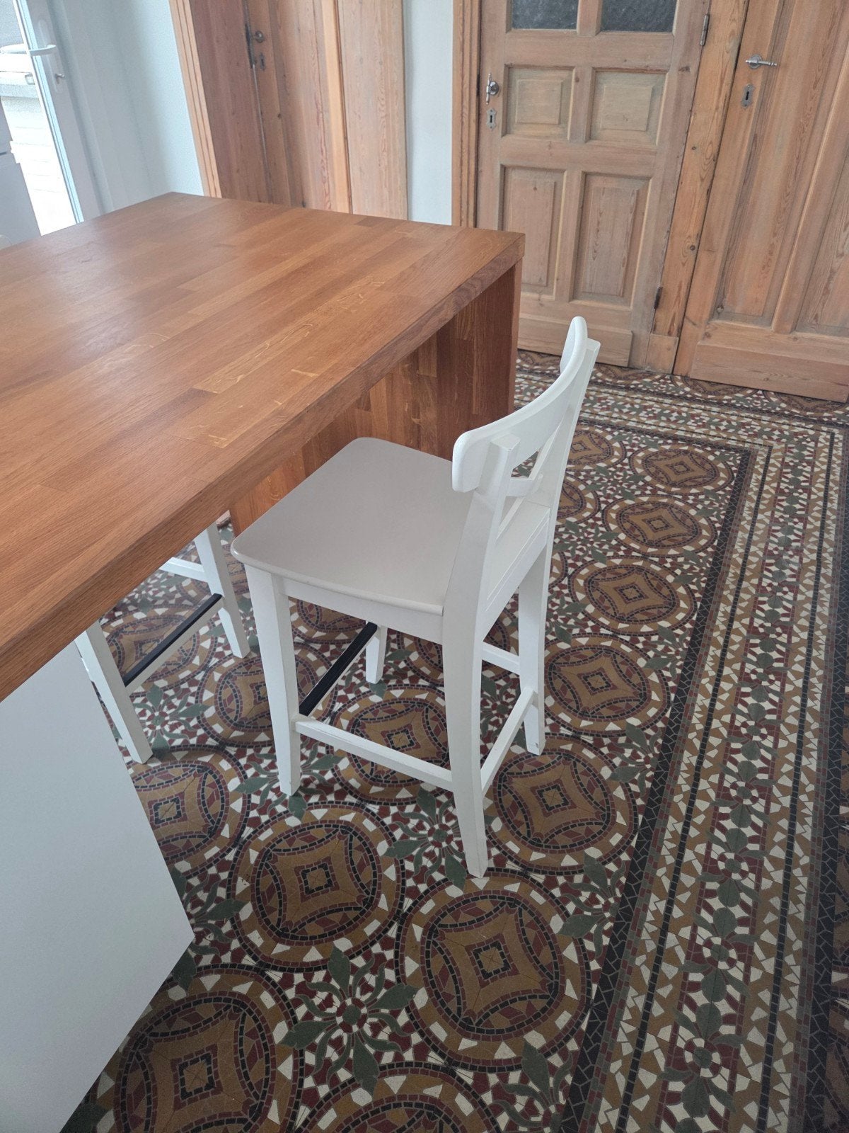 Barkrukken, Ophalen, Met voetsteun, Zo goed als nieuw, 90 cm of meer