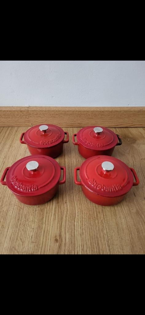 Gietijzeren ovenschotels BRABANTIA (10 cm), Ophalen of Verzenden