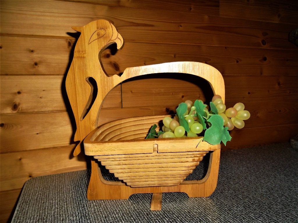 2 houten mandjes voor 5 euro, Huis en Inrichting, Woonaccessoires | Schalen en Manden, Ophalen of Verzenden, Zo goed als nieuw