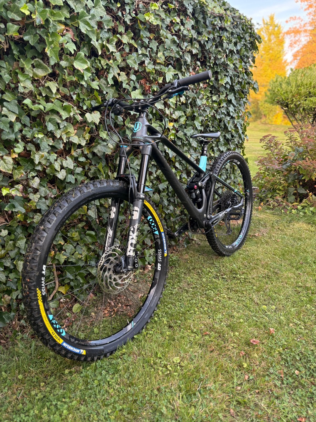 Modraker downhill enduro mountainbike maat M, Fully, Zo goed als nieuw, Schijfrem, Ophalen