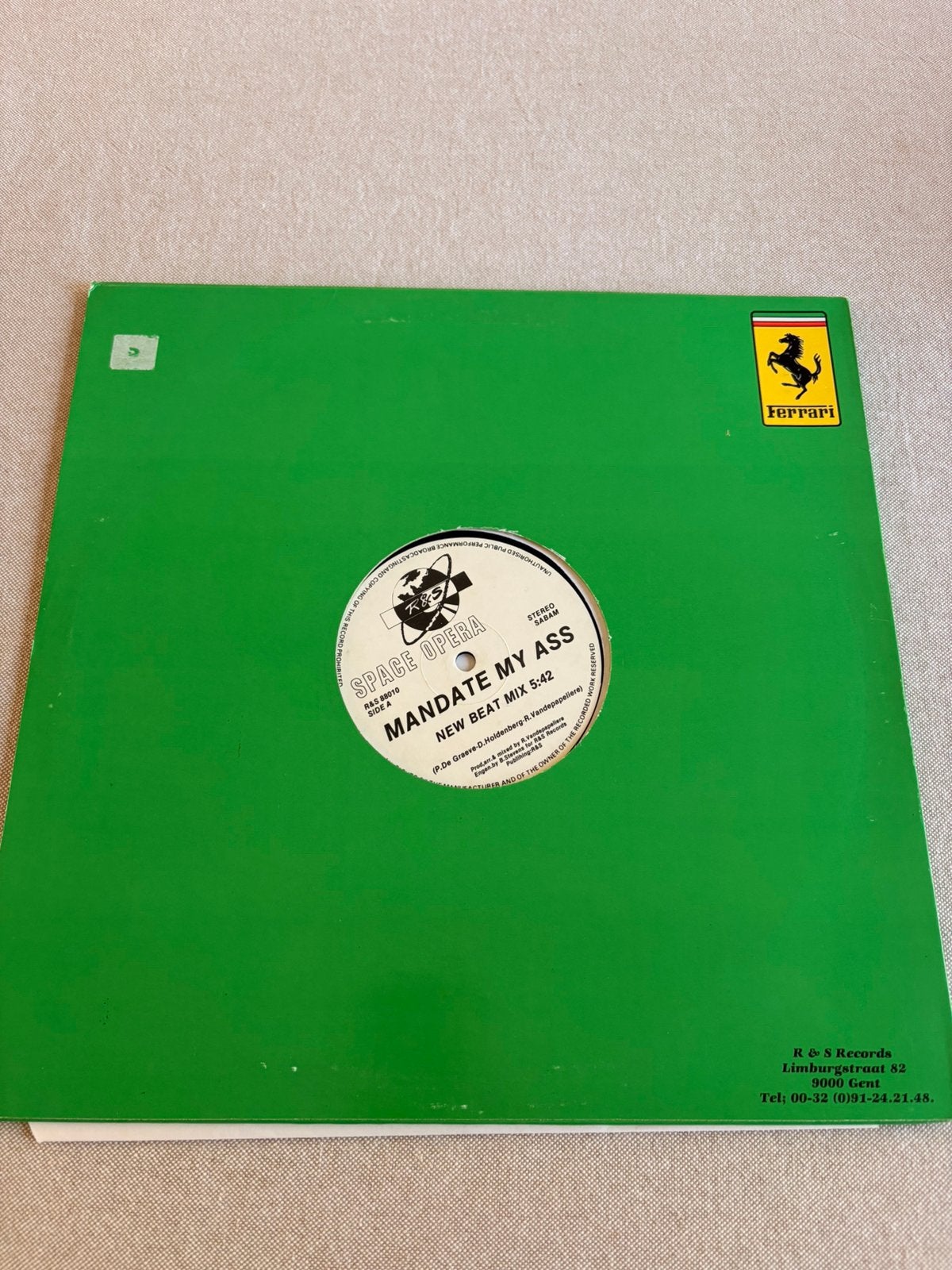 Lp New Beat ‘88 Space Opera, Cd's en Dvd's, LP, Gebruikt, Ophalen of Verzenden, 12 inch