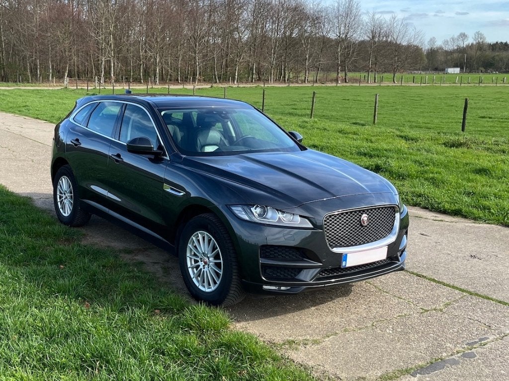 TOPKLASSE LUXUEUZE GEZINSWAGEN: Jaguar F-pace Prestige, Auto's, Automaat, Leder, Particulier, 4x4