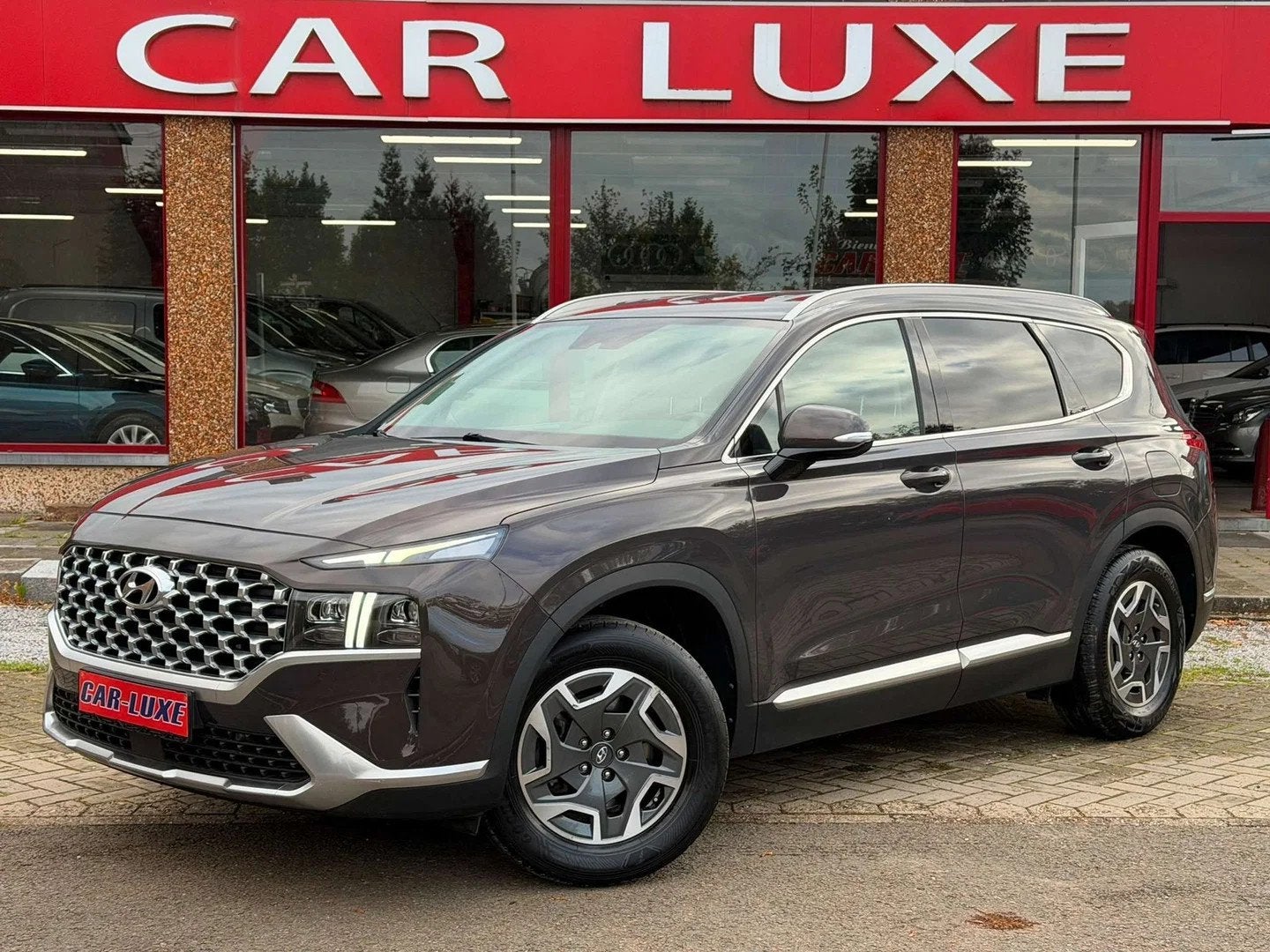 Hyundai Santa Fe Santa Fe HEV 1.6 T-GDi Shine S/S camera cui, Auto's, Automaat, Santa Fe, Euro 6, 4 cilinders