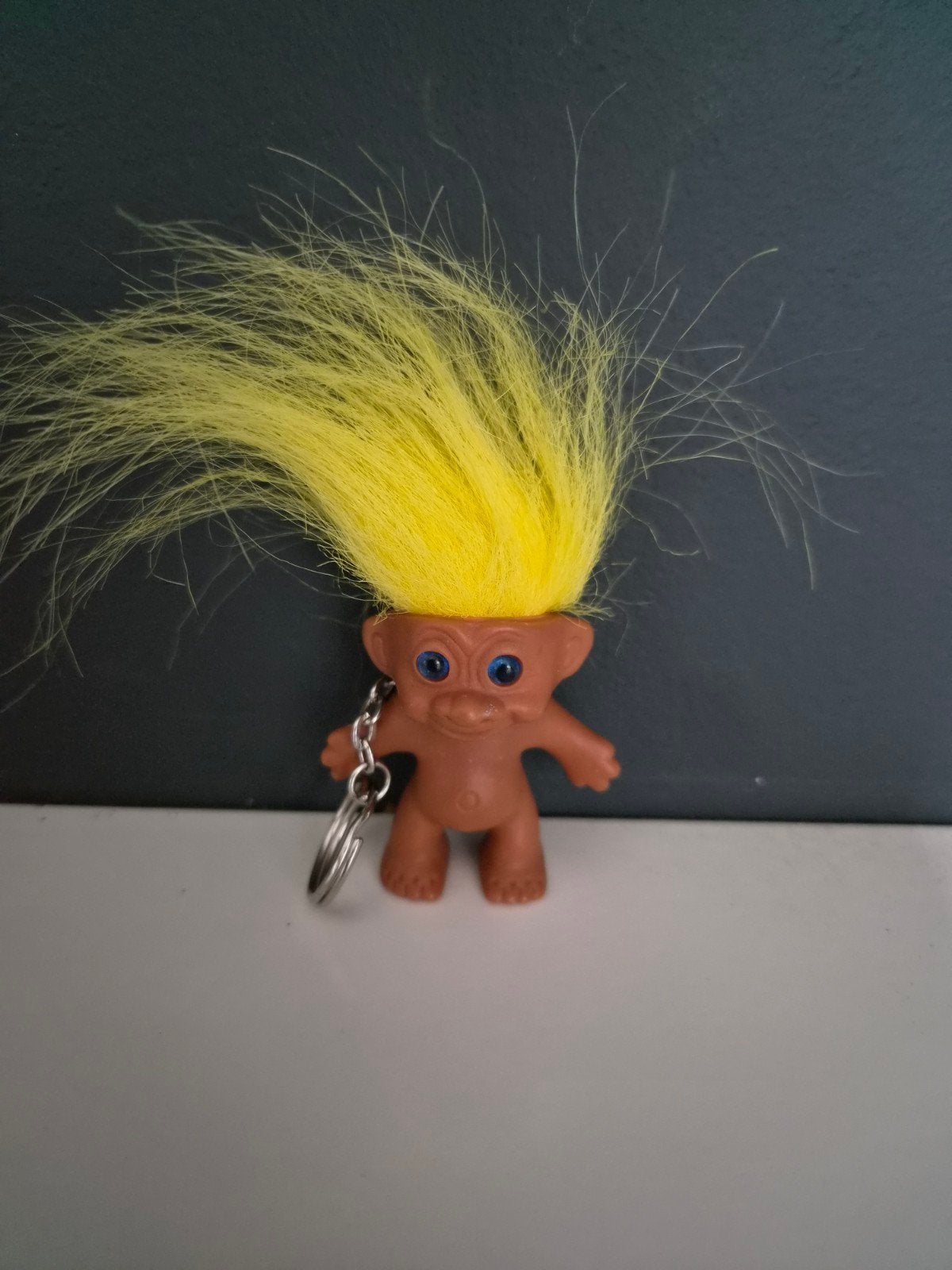 troll vintage sleutelhanger 8cm, Verzamelen, Ophalen of Verzenden