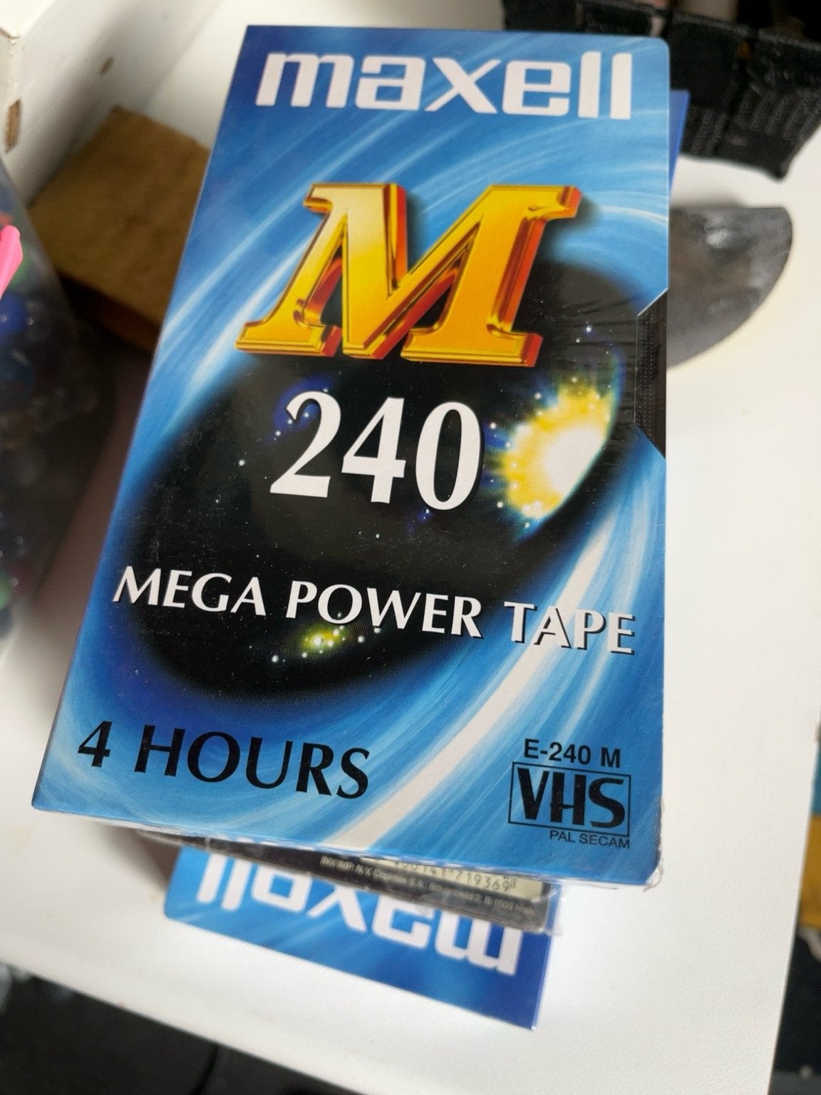 5 nieuwe vhs cassettes, Enlèvement