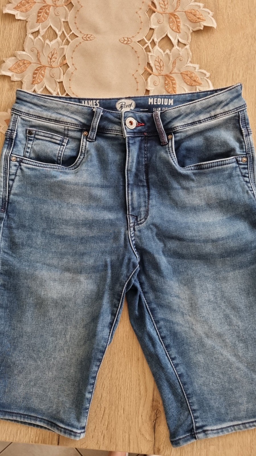 Heren short petrol M, Ophalen of Verzenden