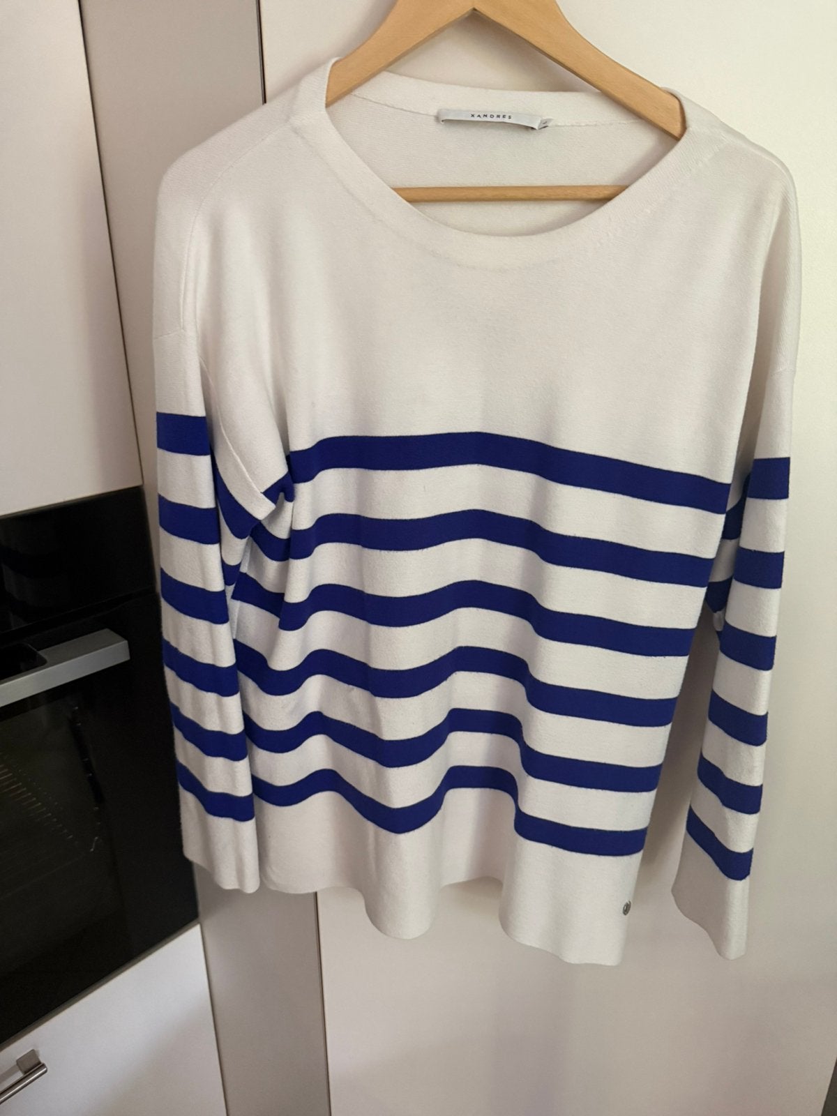 Broek en bijpassende trui, Kleding | Dames, Ophalen of Verzenden, Zo goed als nieuw, Maat 46/48 (XL) of groter, Blauw