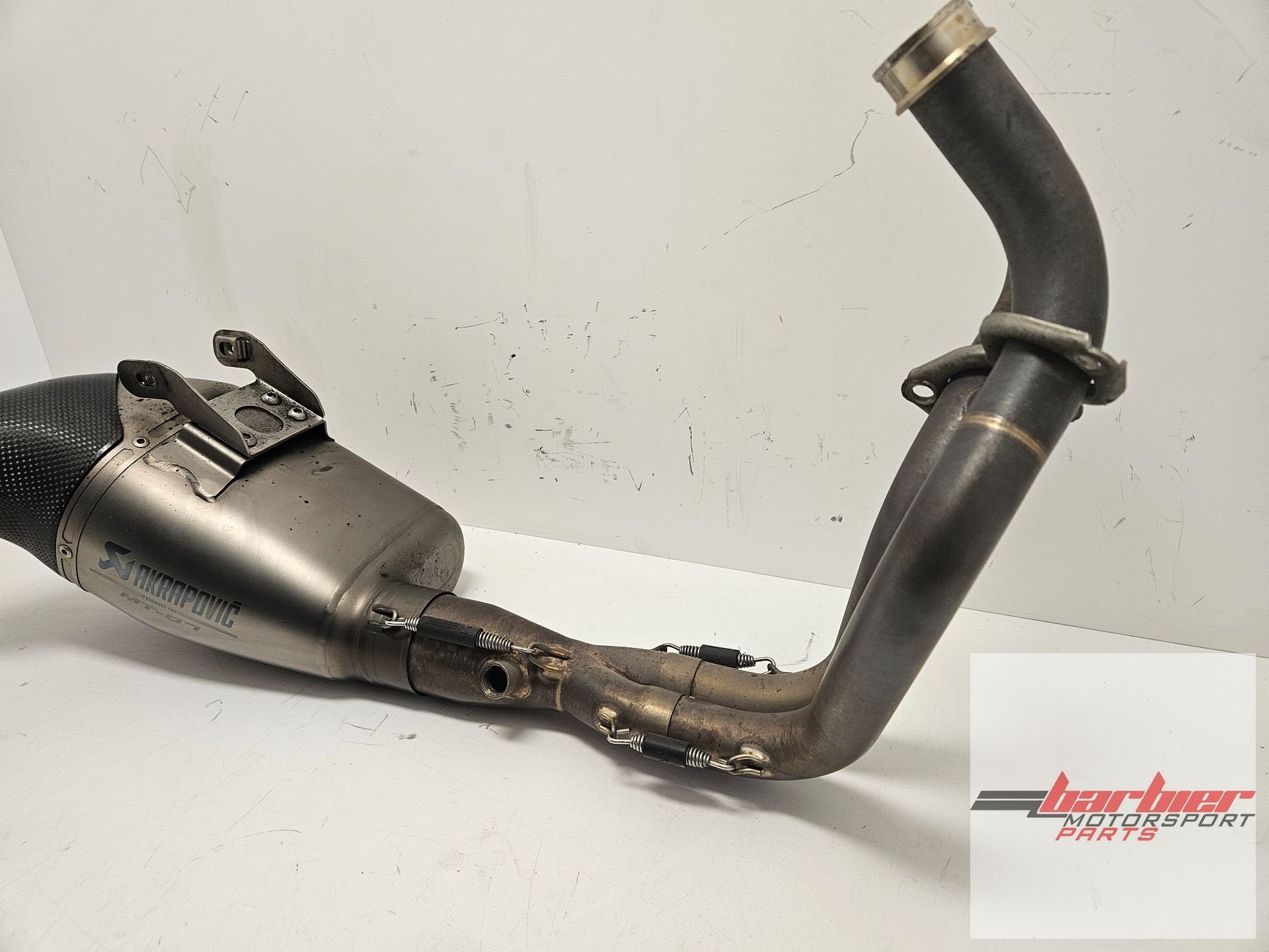 YAMAHA MT07 AKRAPOVIC UITLAAT SYSTEEM, Gebruikt, -, -, Ophalen of Verzenden