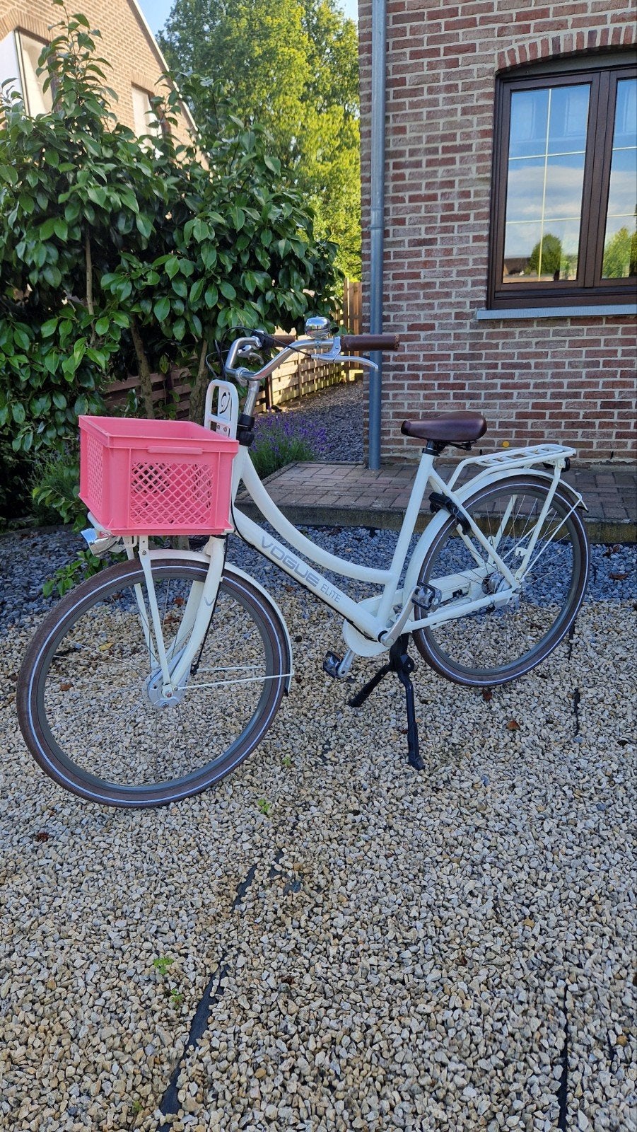 Transportfiets Vogue voor dames of meisjes, Fietsen en Brommers, 56 cm of meer, Ophalen, Vogue, Versnellingen