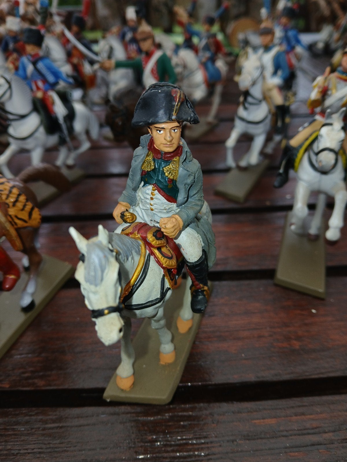 lot de 34 soldat sur cheval napoleon, Ophalen