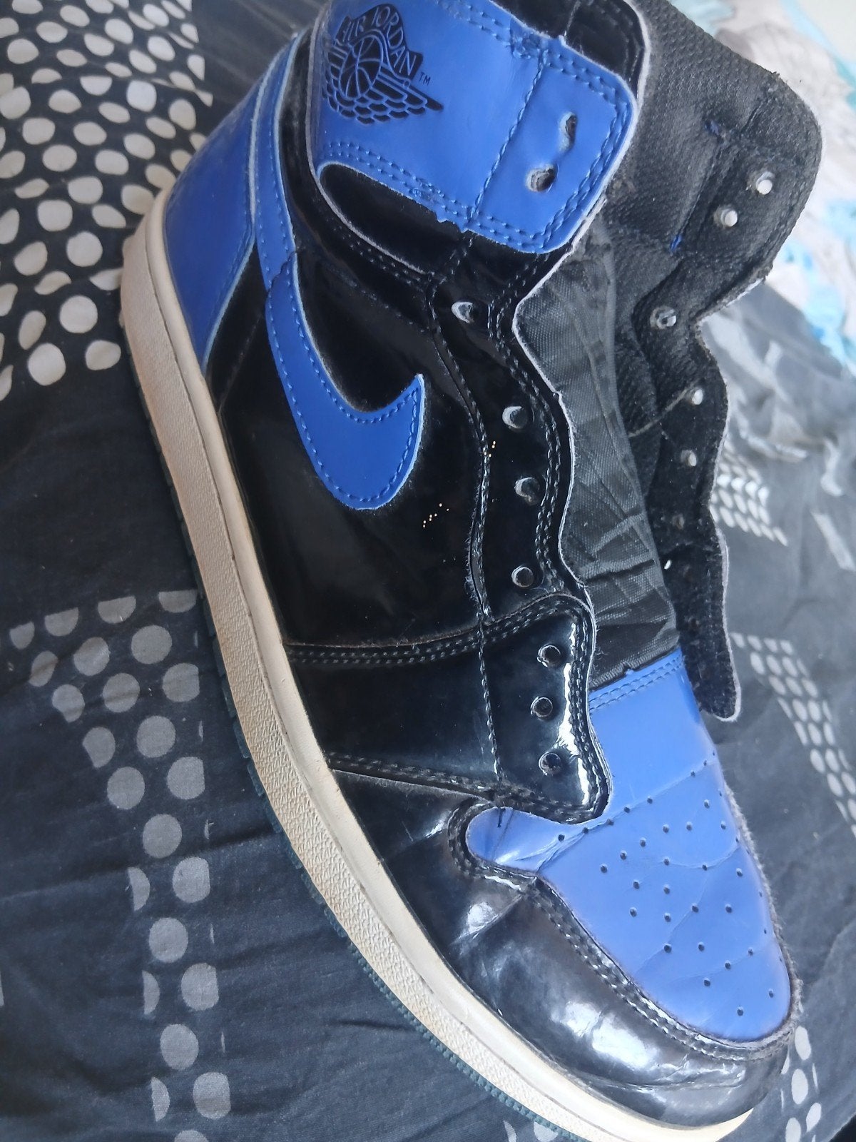 Air jordan, Kleding | Heren, Schoenen, Blauw, Ophalen of Verzenden, Sneakers, Gedragen