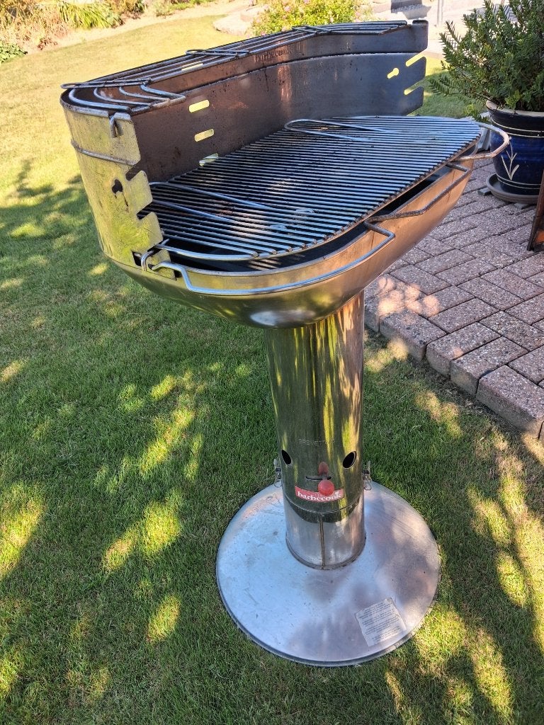 Te koop barbecue, Ophalen, Zo goed als nieuw, Barbecoock