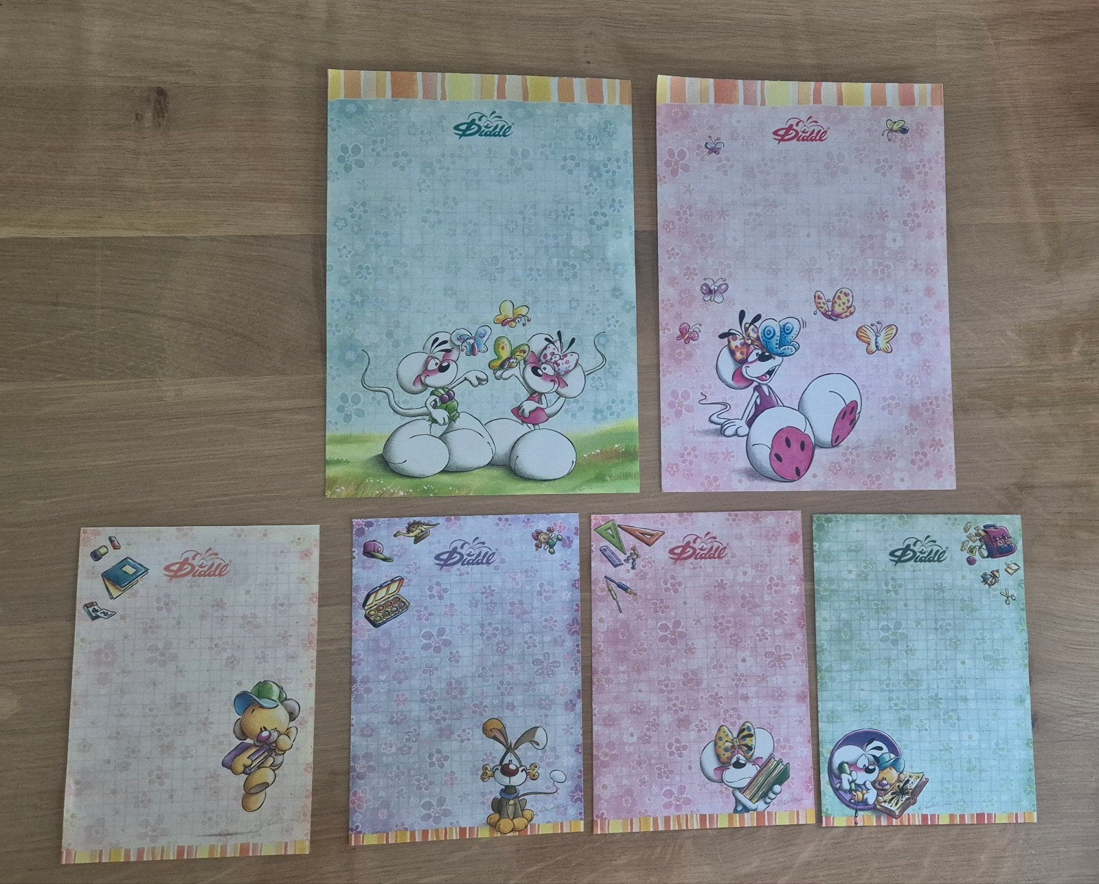 Diddl blaadjes, Ophalen, Diddl