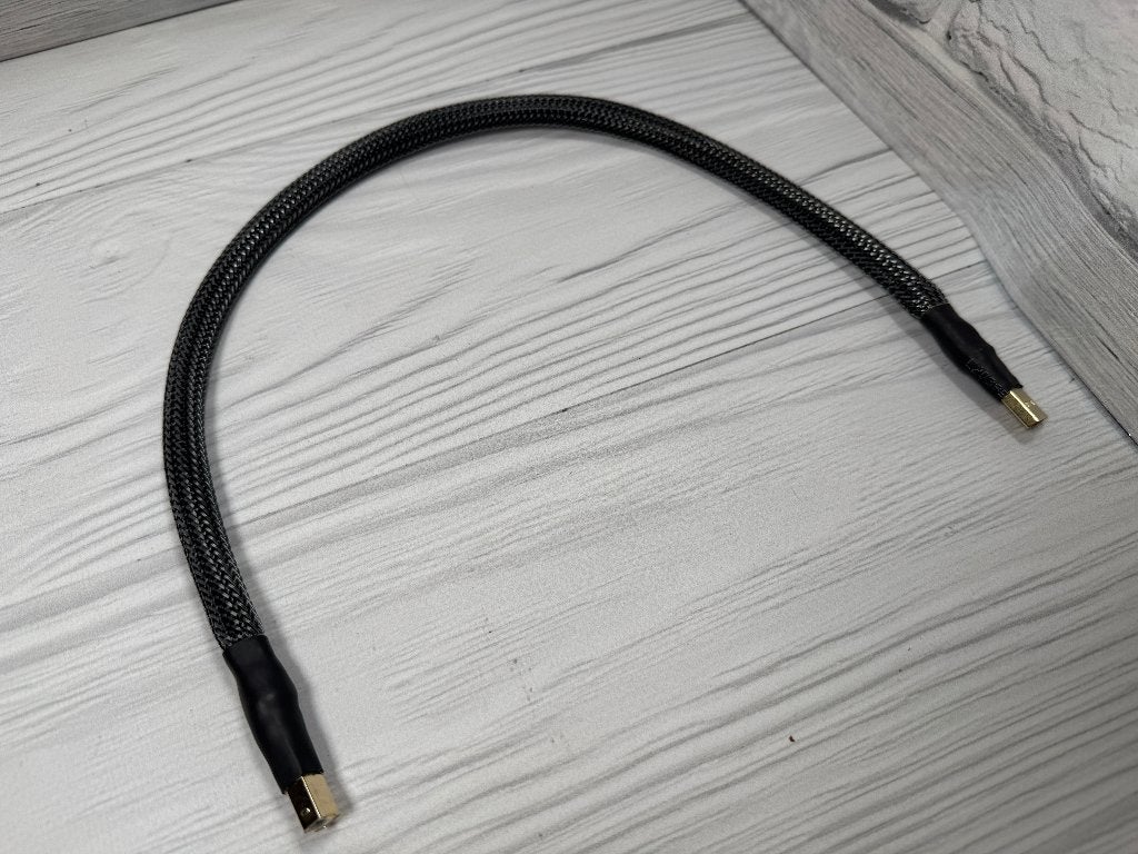 USB-audiokabel zelfgemaakte audiokabel muziekkabel, TV, Hi-fi & Vidéo, Enlèvement, Neuf, Moins de 2 mètres, Autres câbles