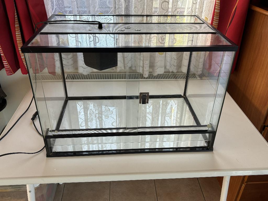 Terrarium 60 x40x40 cm, Enlèvement, Utilisé, Terrarium ou Paludarium