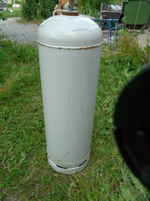 bonbonne de gaz, Enlèvement, Utilisé