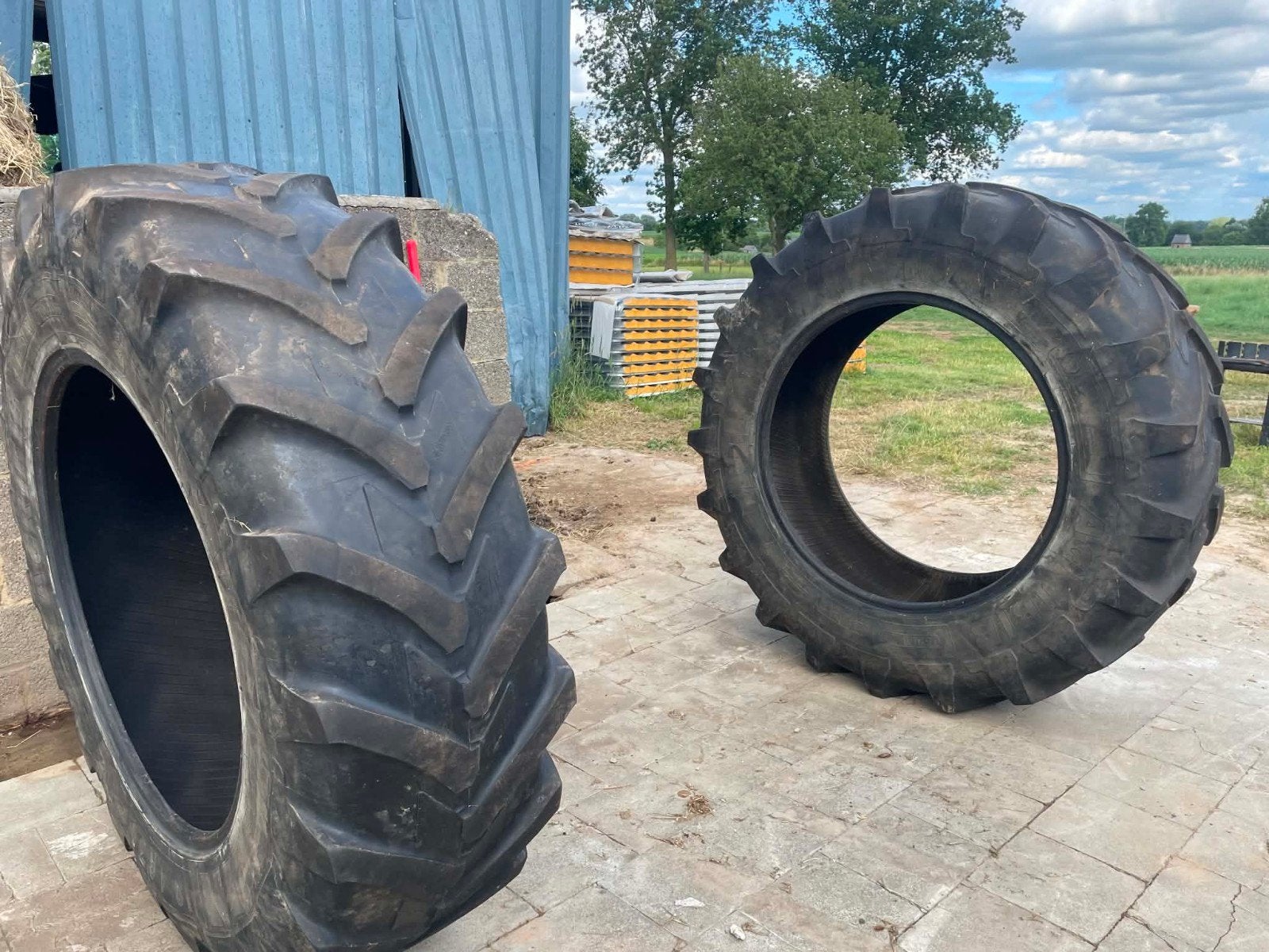 Banden michelin agribib 18.4r38, Zakelijke goederen, Ophalen
