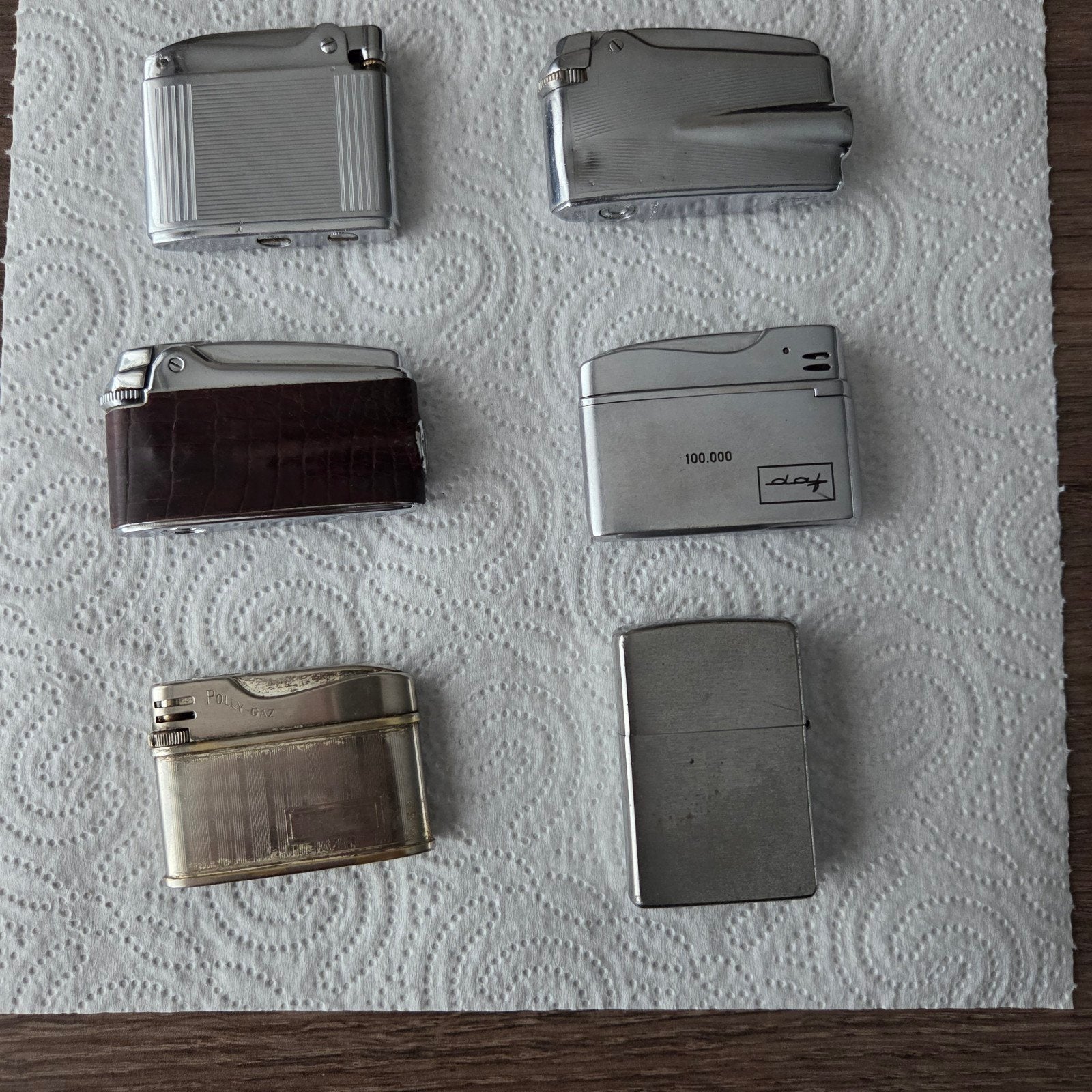 te koop 6 vintage aanstekers., Ophalen