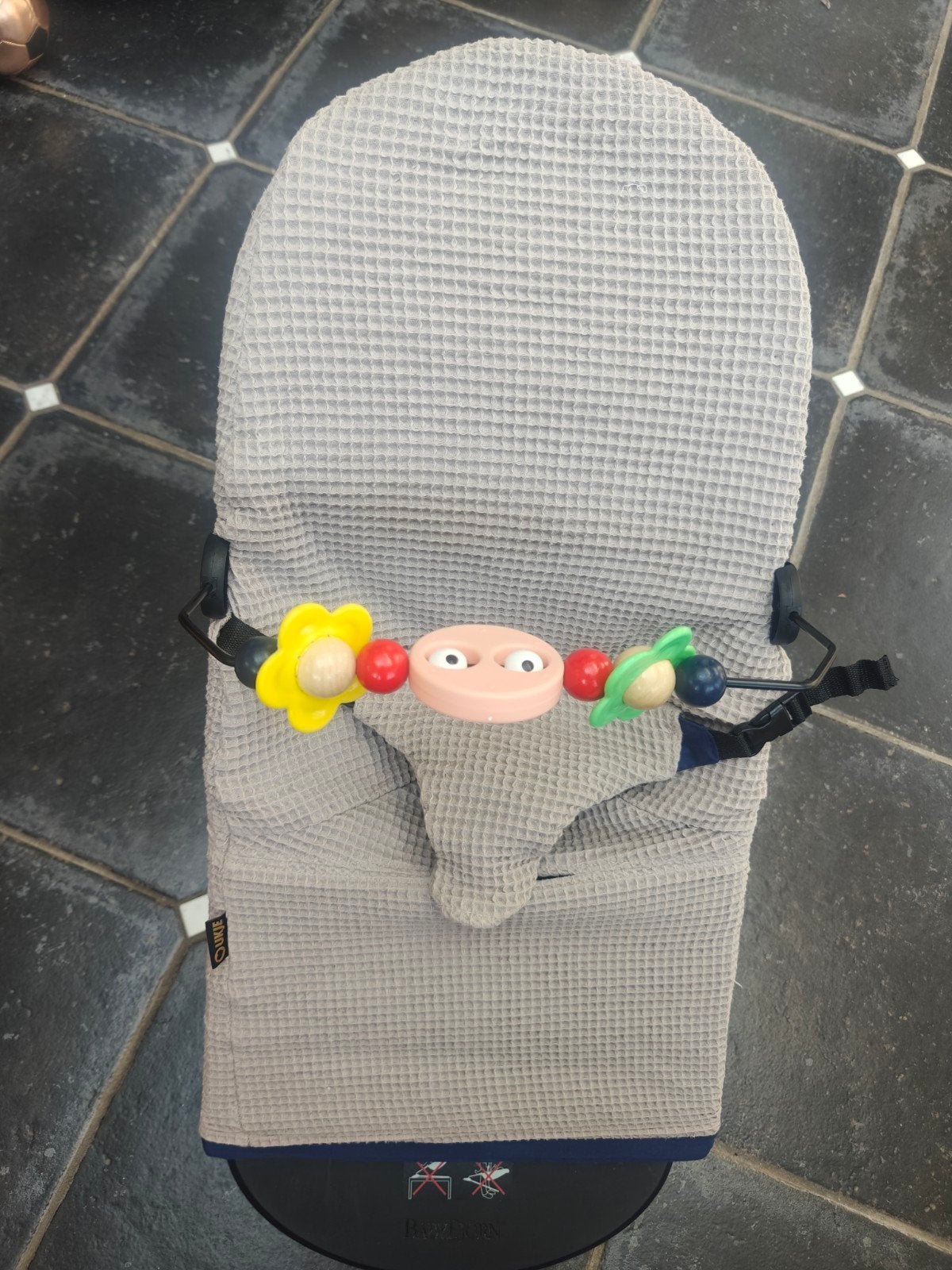 Babybjörn wipper met speelboog en hoes van Ukje, Kinderen en Baby's, Wipstoeltjes, Ophalen of Verzenden, Wipstoel, Verstelbaar