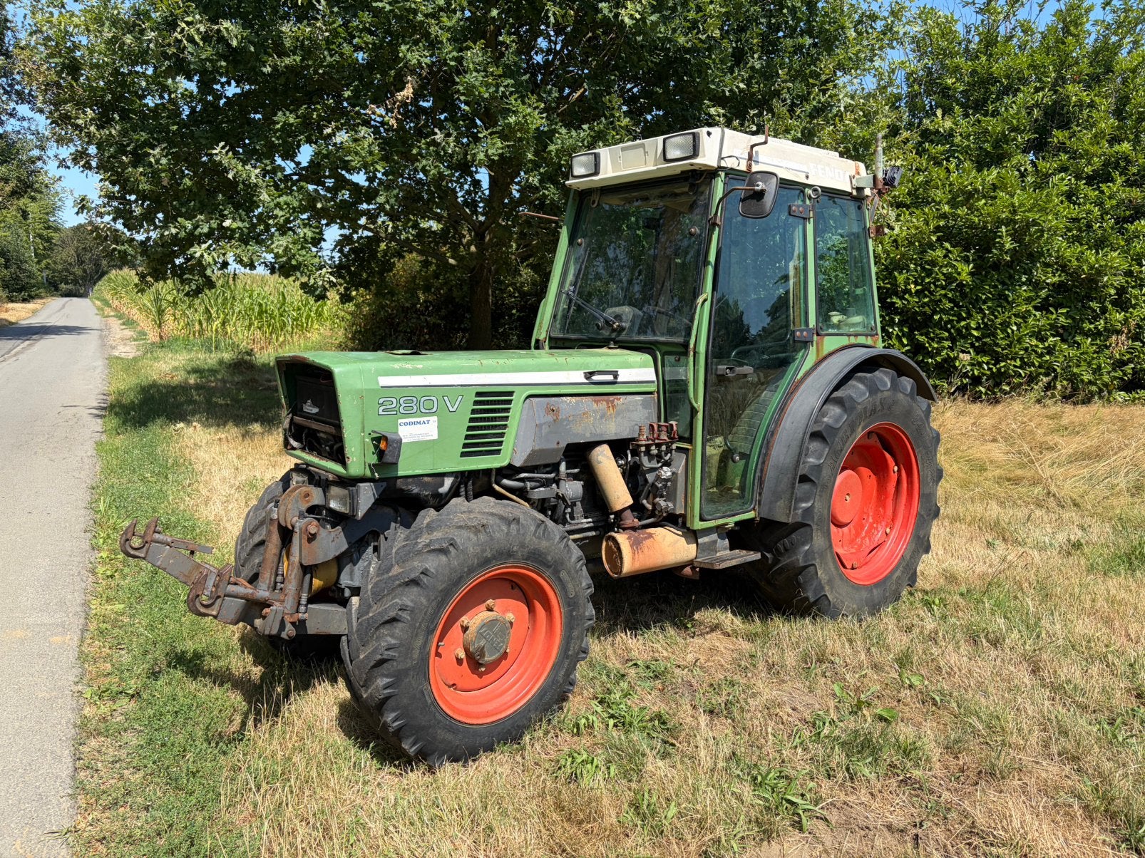 Fendt Farmer 280 V, Enlèvement