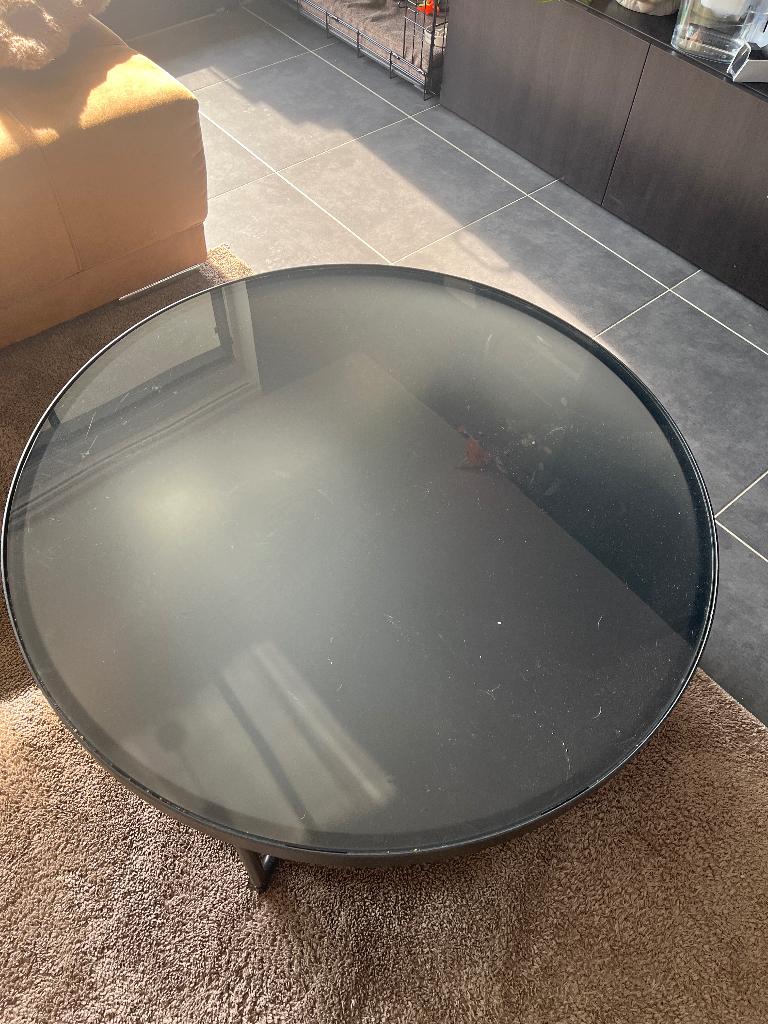 Salontafel, Ophalen, Gebruikt, Rond, 50 tot 100 cm