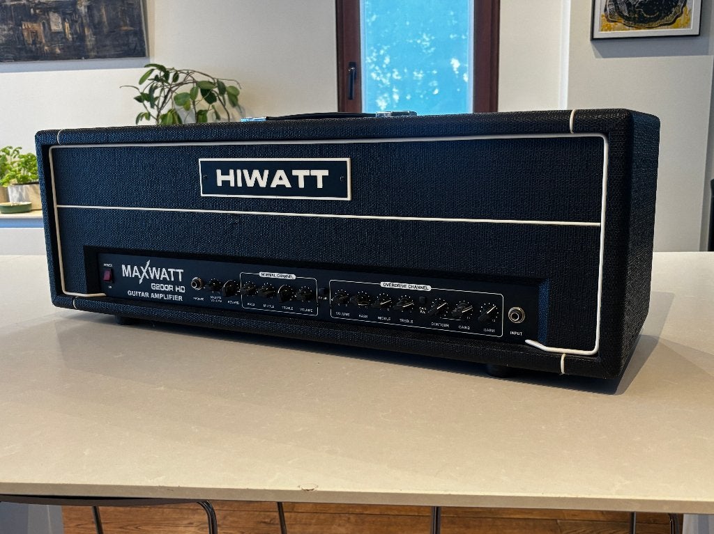 Hiwatt Maxwatt G200R HD 200 Watt solid state, Muziek en Instrumenten, Ophalen, Zo goed als nieuw, Gitaar, 100 watt of meer