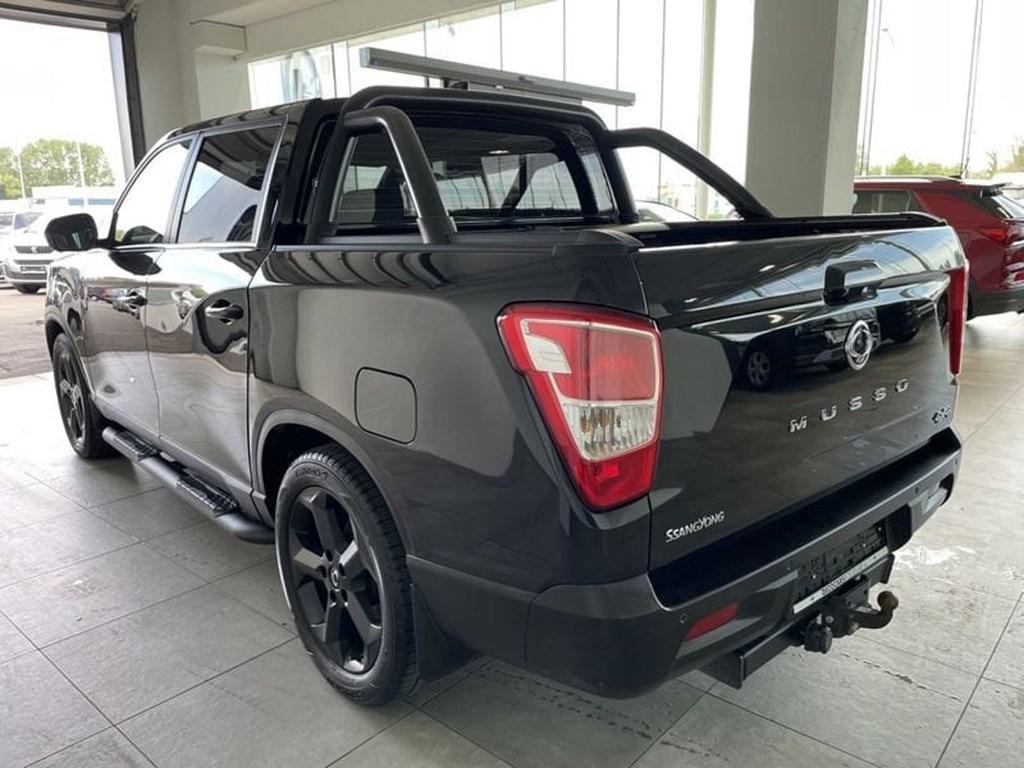 SsangYong MUSSO E-XDI Blackline 4WD AUT / BTW Aftrekbaar /, Autos, SsangYong, Achat, Euro 6, Musso, Noir