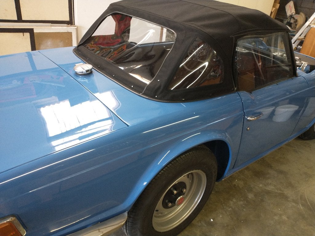 TR6, Auto's, 2500 cc, TR6, Zwart, Cabriolet