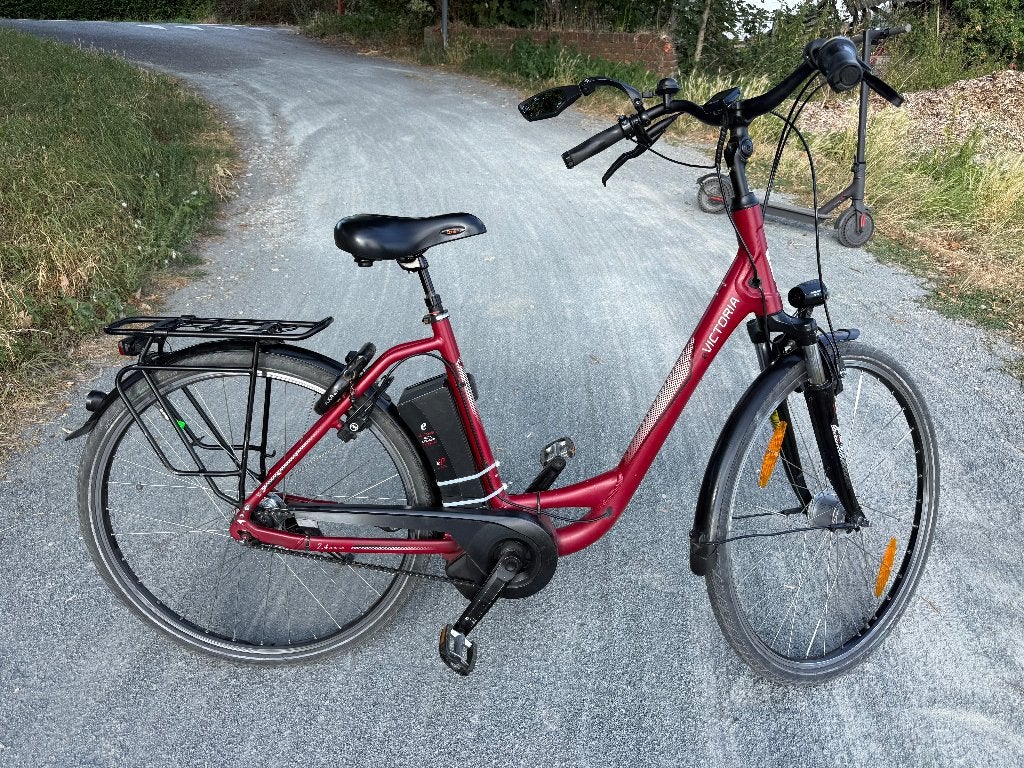Vélo électrique Victoria 1m60 à 1m70, Autres marques, 47 à 51 cm, 50 km par batterie ou plus, Enlèvement